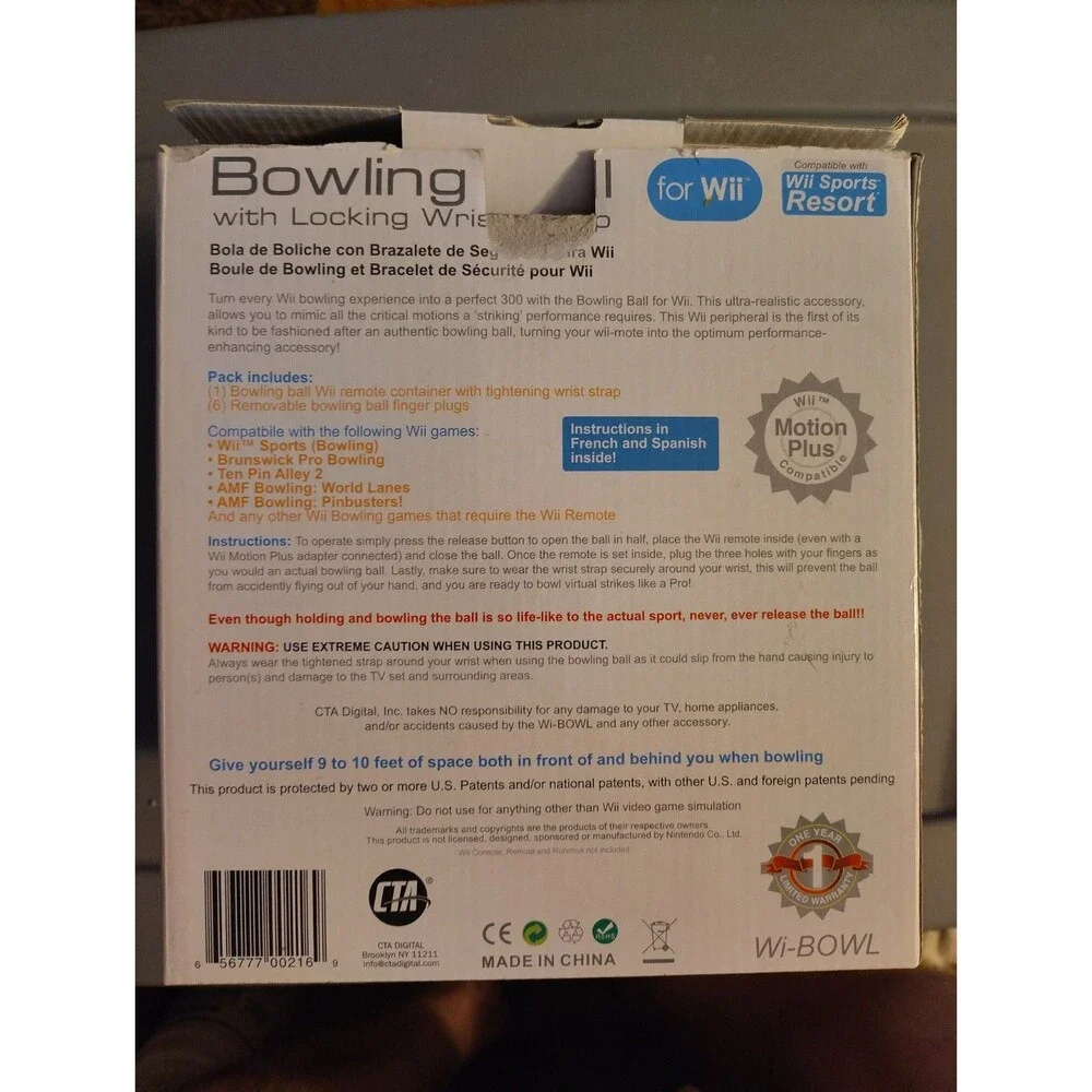 Cta WI-BOWL Wrist Strap Untested